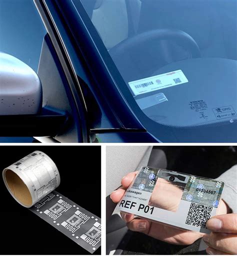 Rfid Windshield Label 